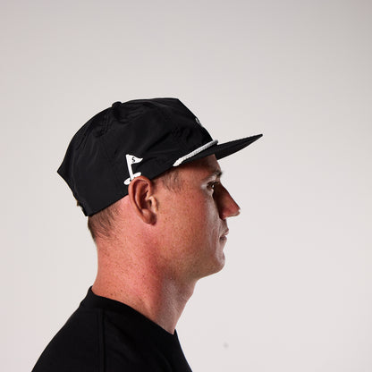 Classic Logo Rope Hat (Black)